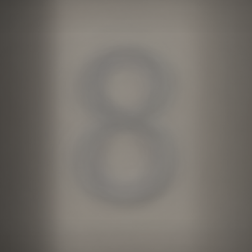 The mean 8 in colour as found