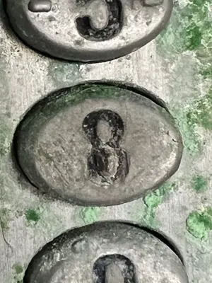 An 8 photographed in Ucluelet, 13 february 2025