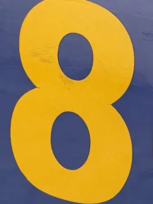 A found 8 in Gdańsk